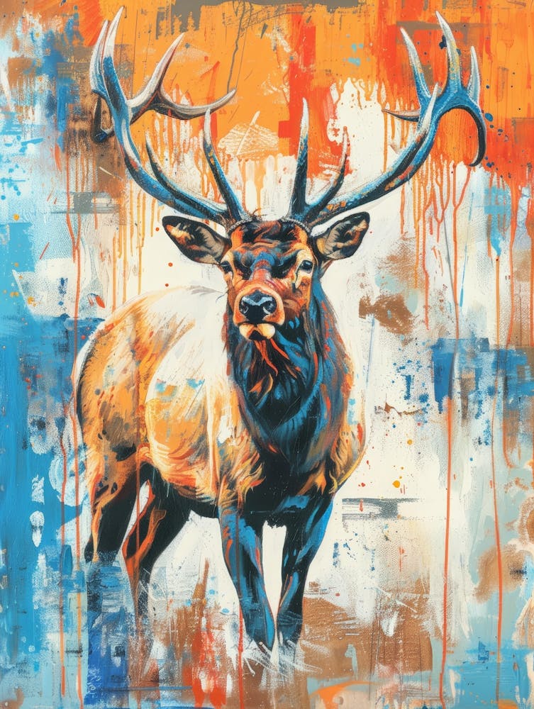 Elk Painting 1