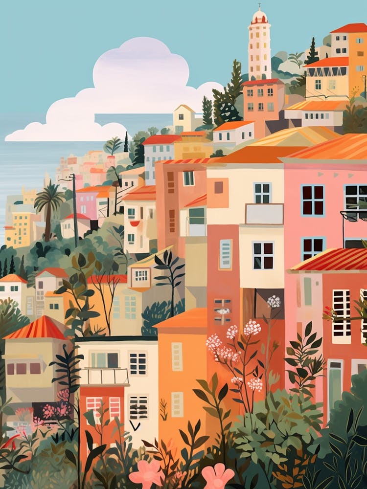 Haifa Israel 3 Illustration