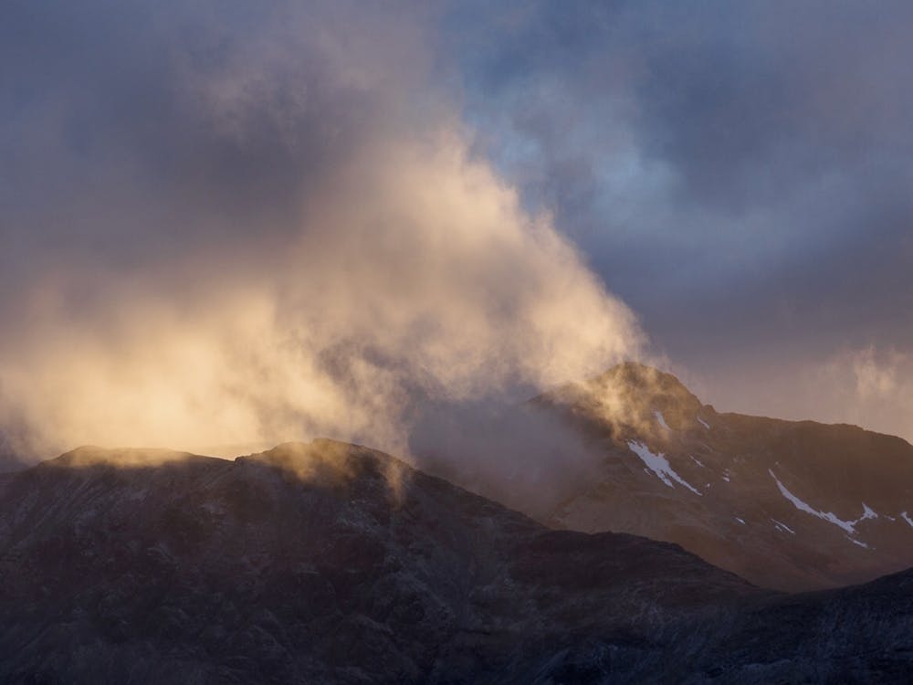 Clouds In The Mountains