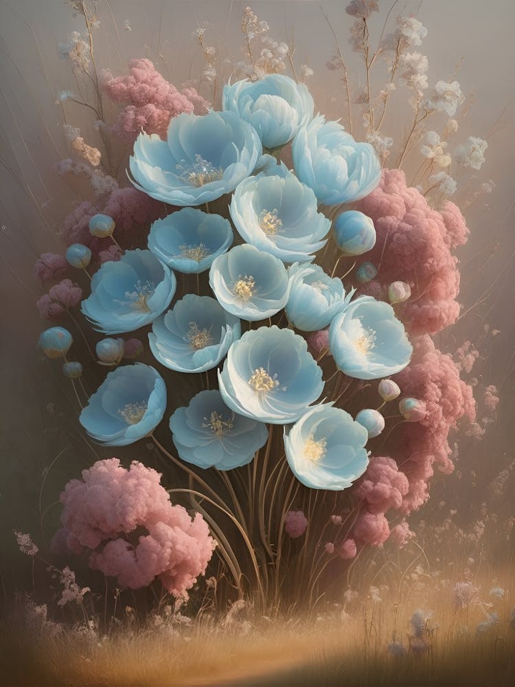 Blue Poppies 2