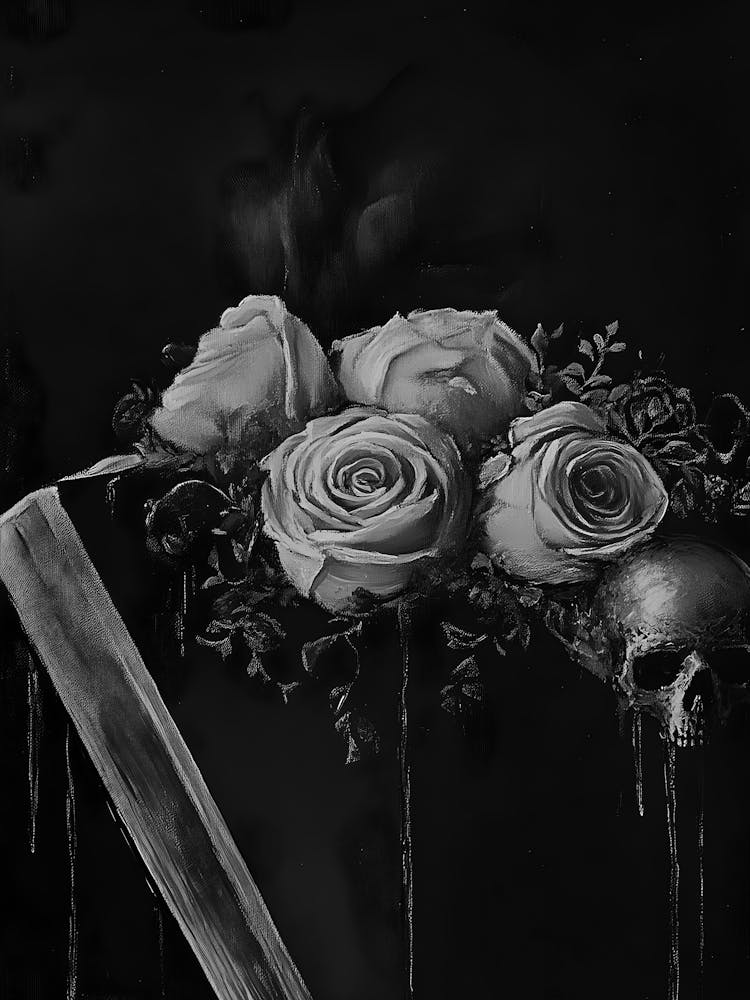 Roses And Skulls