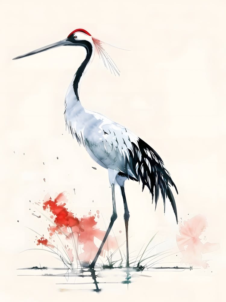 Crane Painting