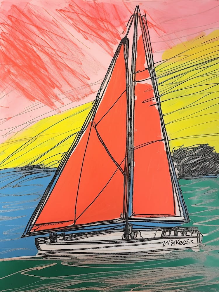 Sailing Pop Art 3