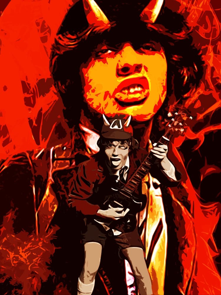 angus young ac dc band music 1