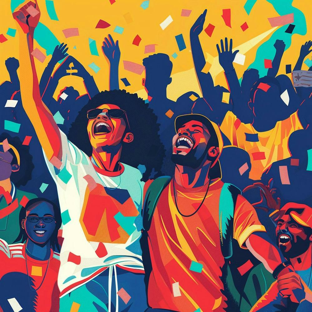 A Sports Fans Cheering Lofi Illustration 1718674496 1