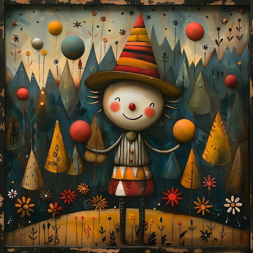 Le Clown, Naïf, Fantaisiste, Folk, Minimaliste