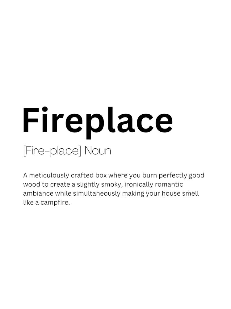 Fireplace Definition Meaning