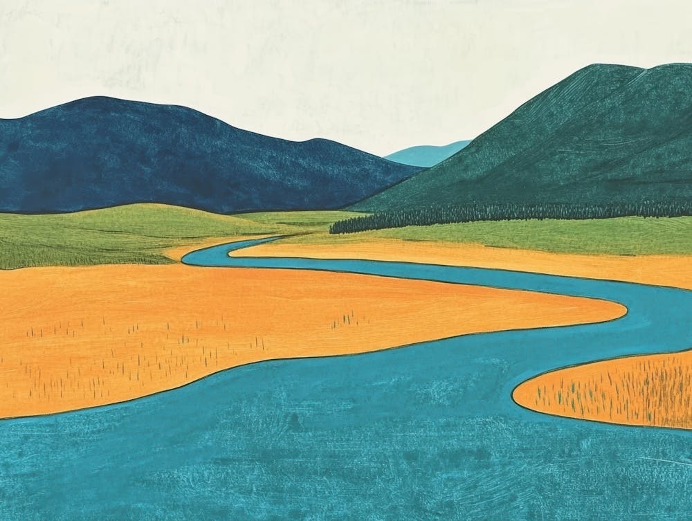 River In The Valley 1