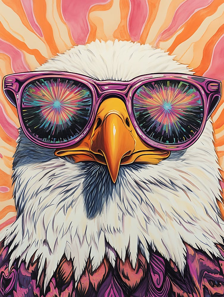 Eagle With Sunglasses 13