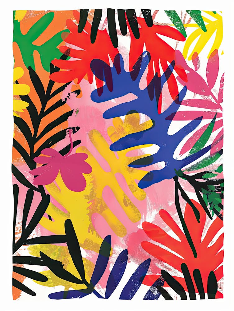 Golden Canopy Matisse Style