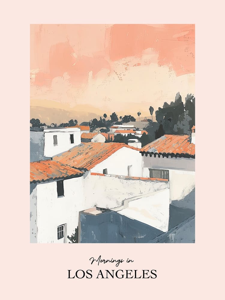 Mornings In Los Angeles Rooftops Morning Skyline 4