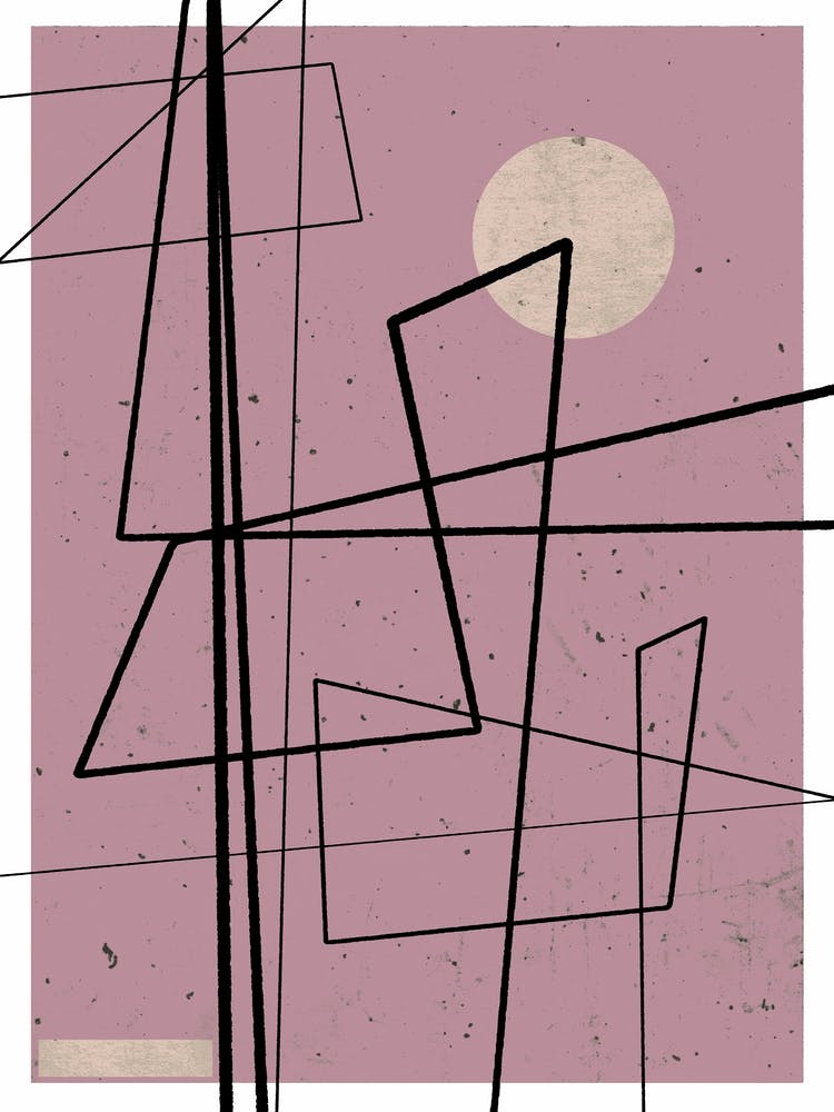 Angular Lines No 13