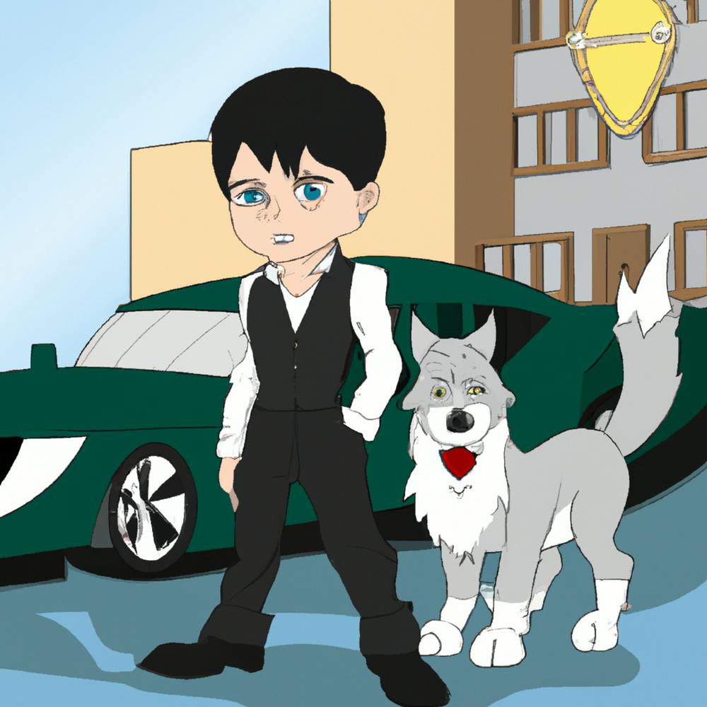Junge und sein Hund