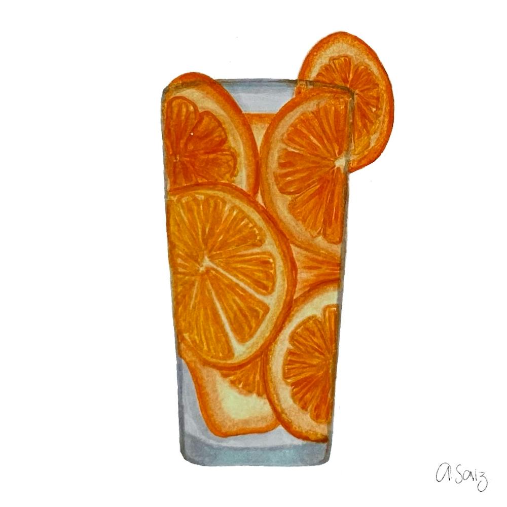 Orangengetränk