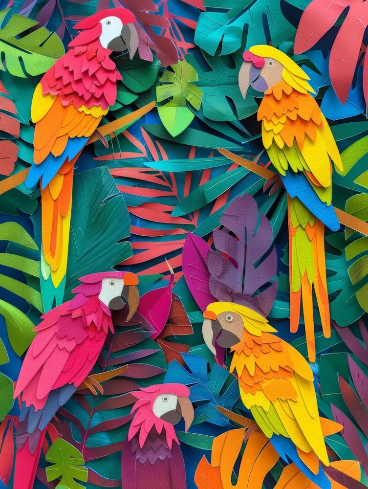 Paper Parrots