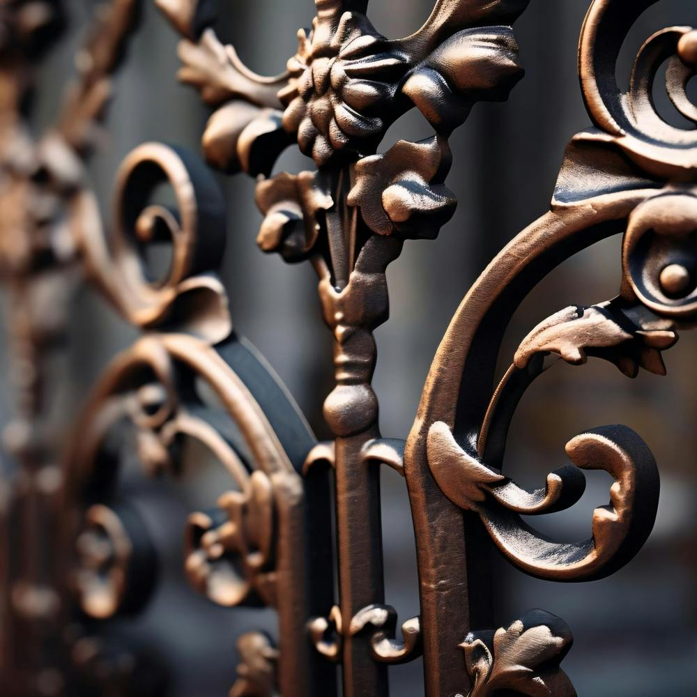Wrought Iron Gate 4