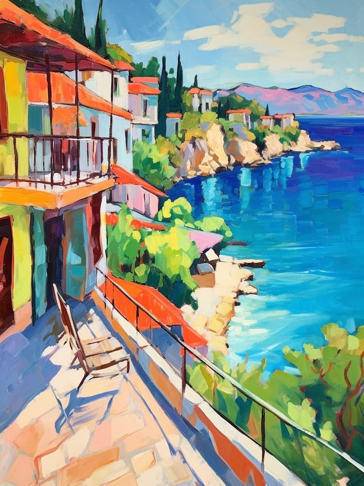 Antalya Turkey 2 Fauvist Painting