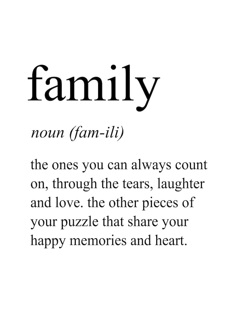 Family Definition Meaning