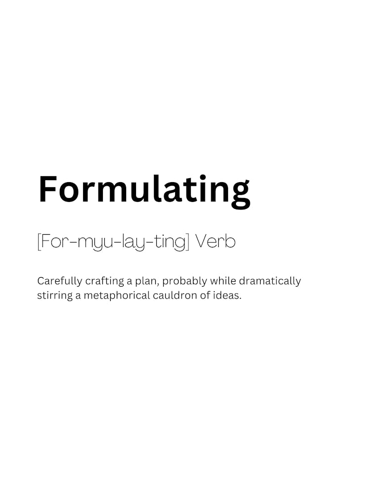 Formulating Definition Meaning