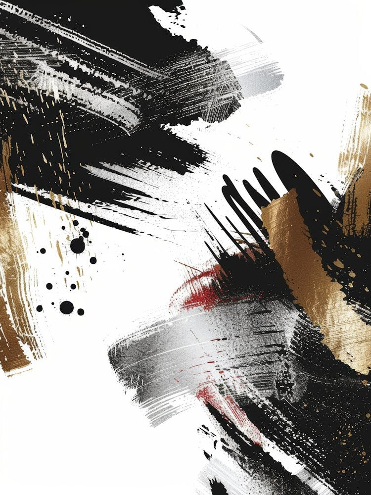 Abstract Brush Strokes 14