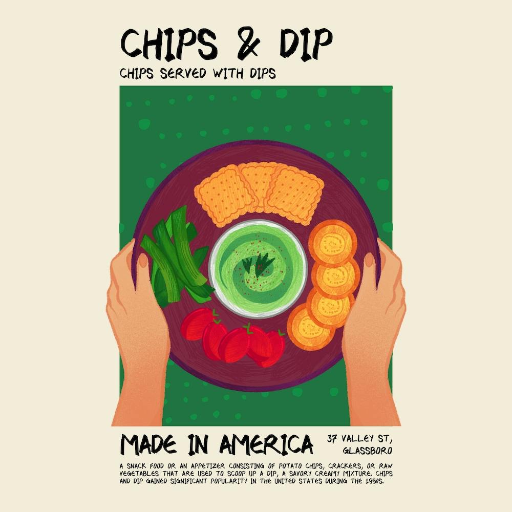 Chips And Dip Square