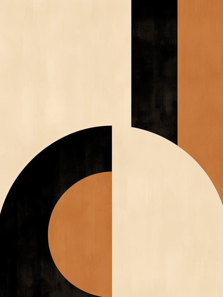 Mid-Century Beige Rhapsody: Whispers Beyond Time