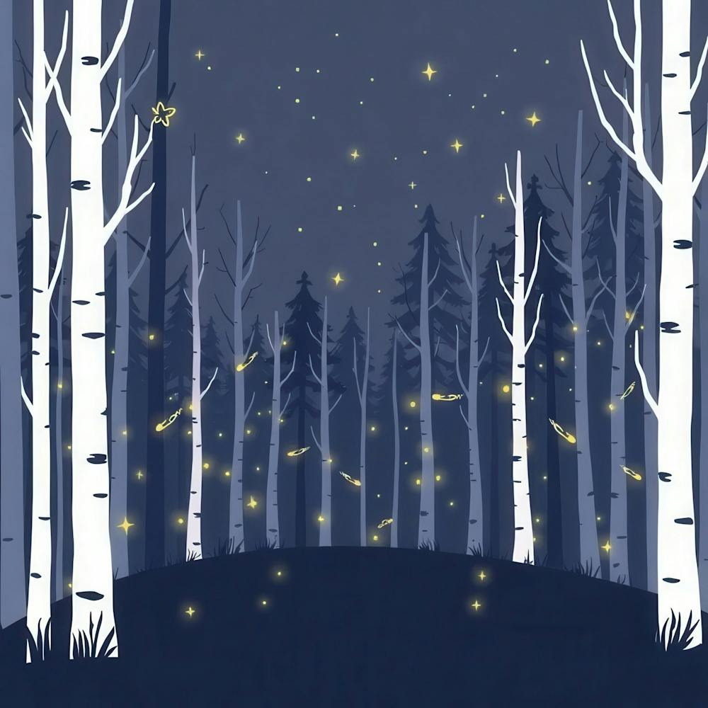 Fireflies In The Forest 2