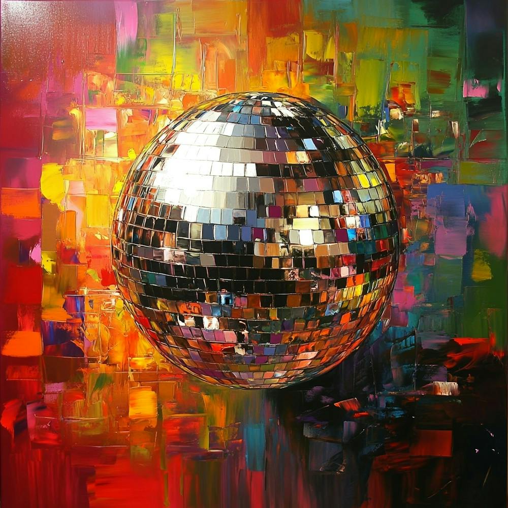 Disco Ball Art 12