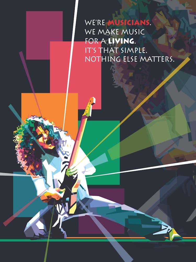 Eddie Van Hallen WPAP fanart