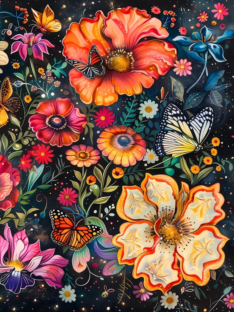 Flowers In The Sky