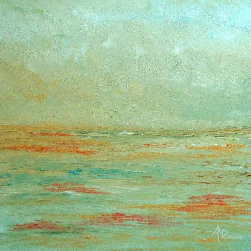 Distant Poppies Square