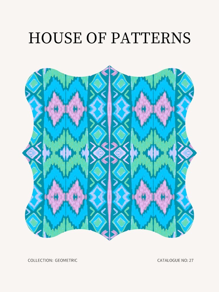 Geometric Pattern Poster 27