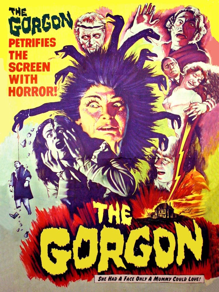 The Gorgon, Horror Movie Poster