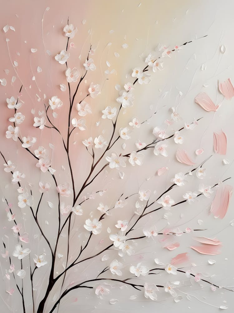 Sakura Blossom Painting