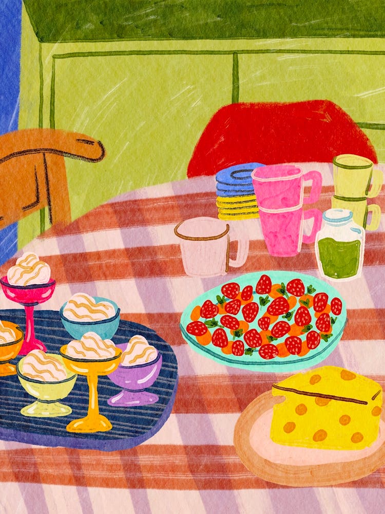 Table Full Of Food 2