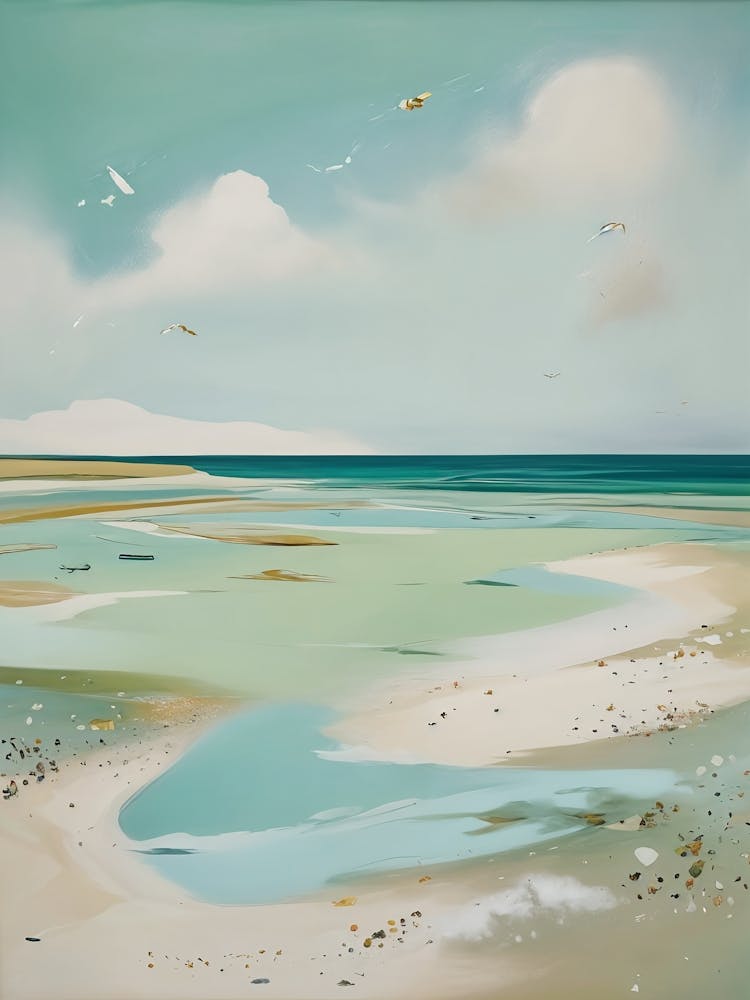 Sand And Sea Serenity no1