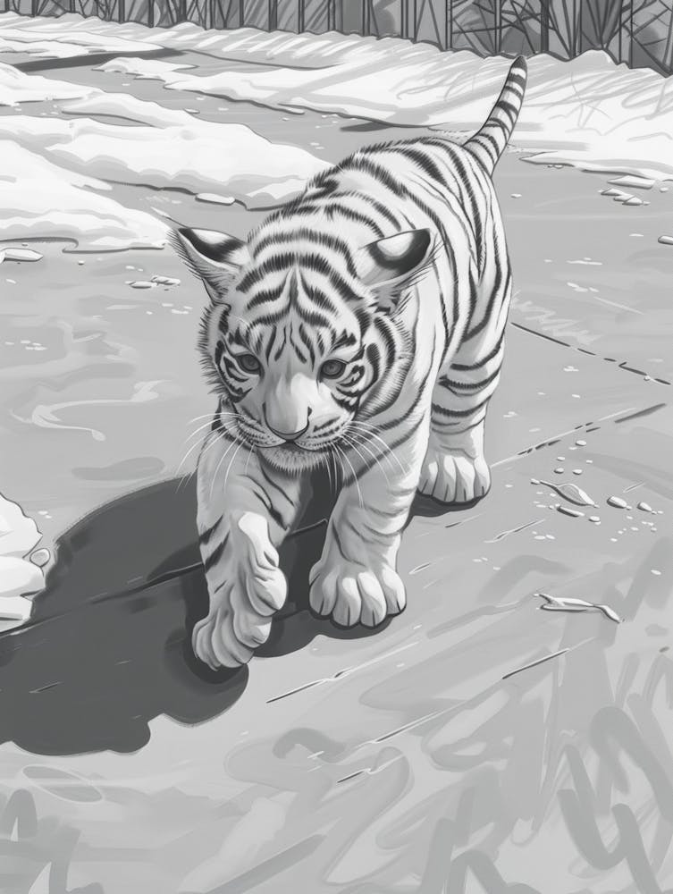 White Tiger Cub