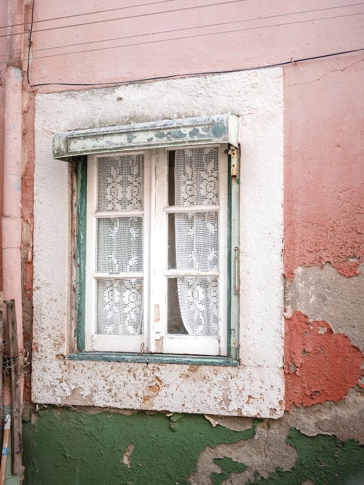 Old Window Alfama Lisbon