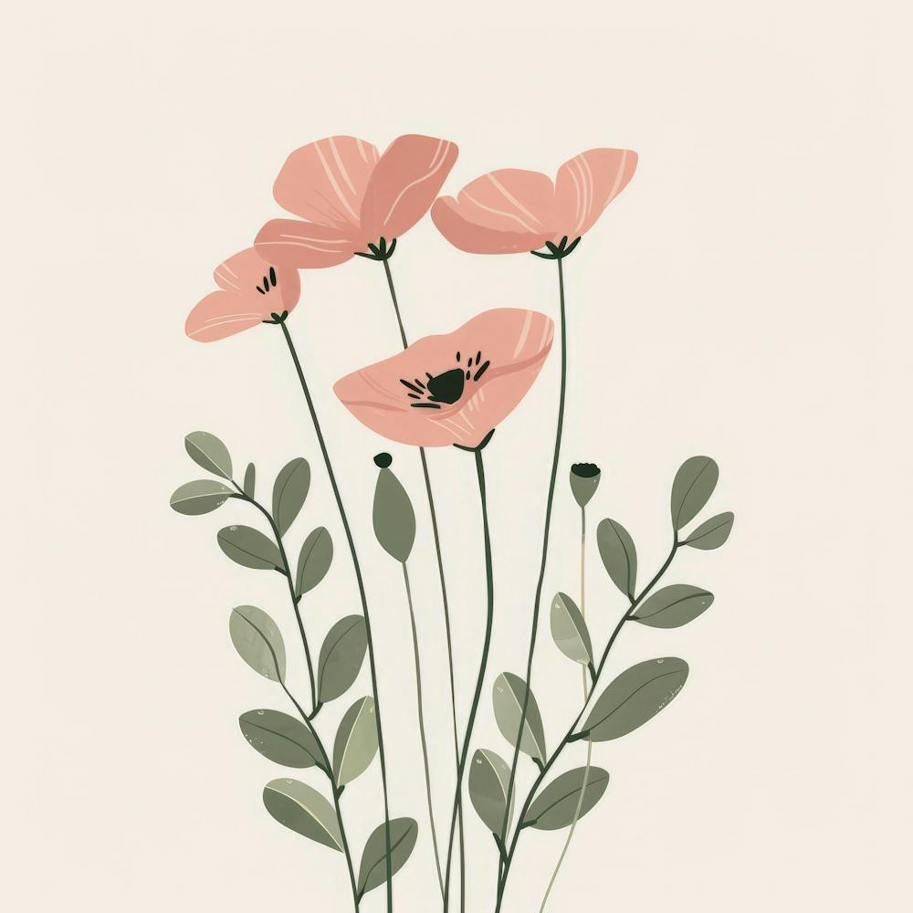 Pink Poppies 1