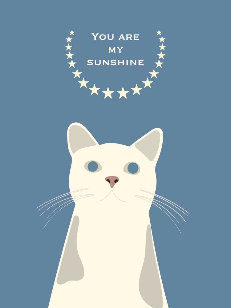 YOU ARE MY SUNSHINE CAT 1