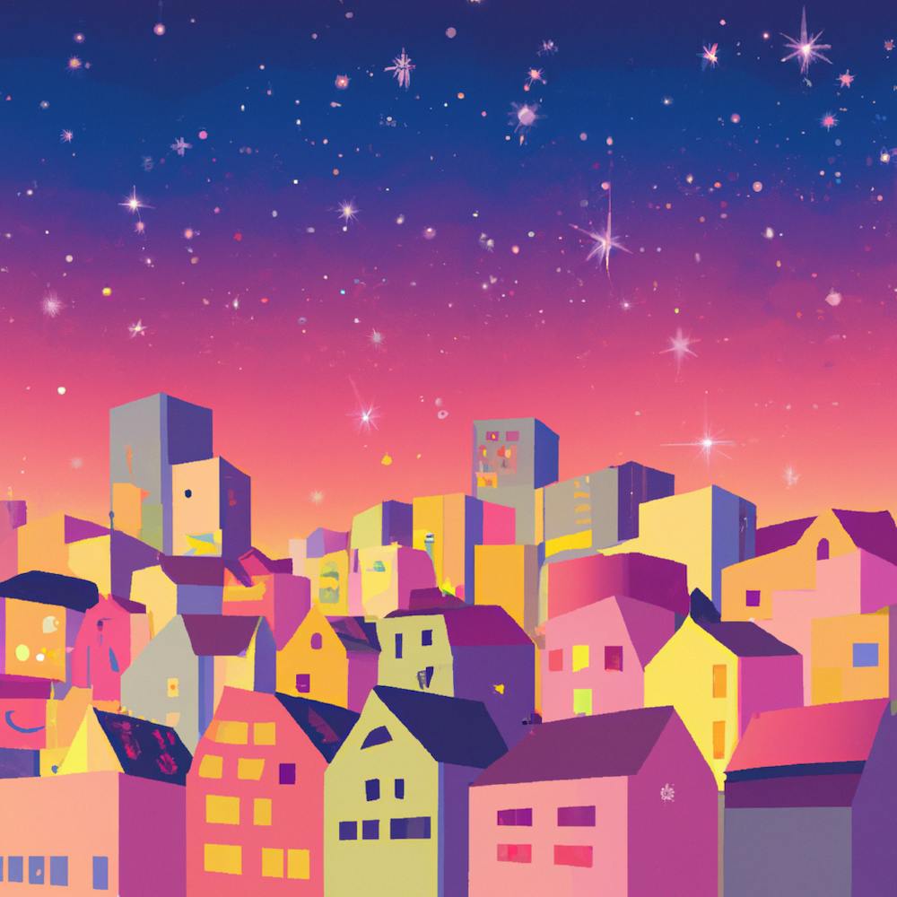 City Night Sky