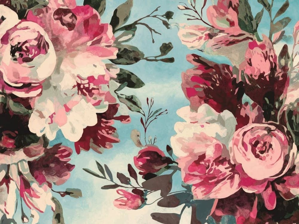 Abstract Desert Rose - Floral Fabric