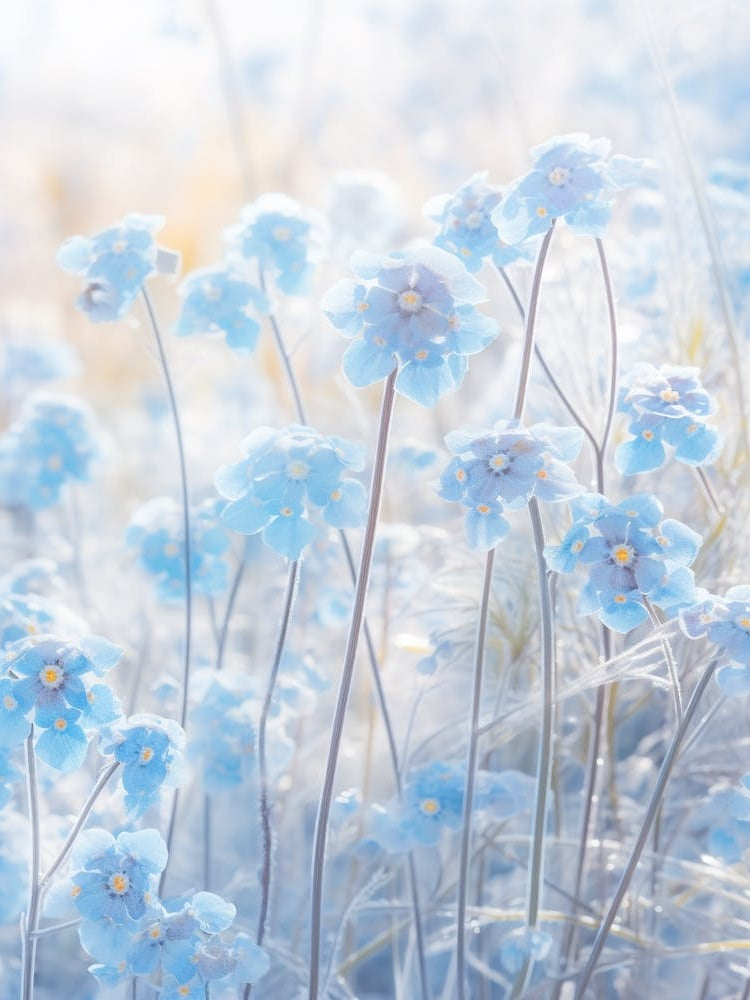 Frosty Botanical Forget Me Not