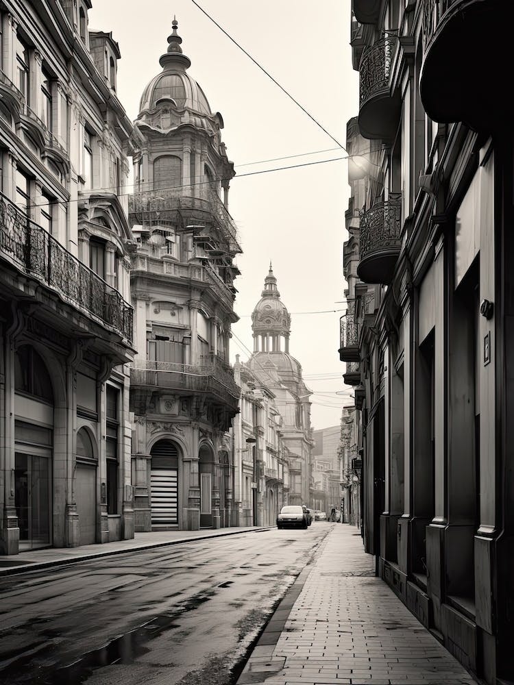 Porto, Portugal, Spain, Black And White Photography 3