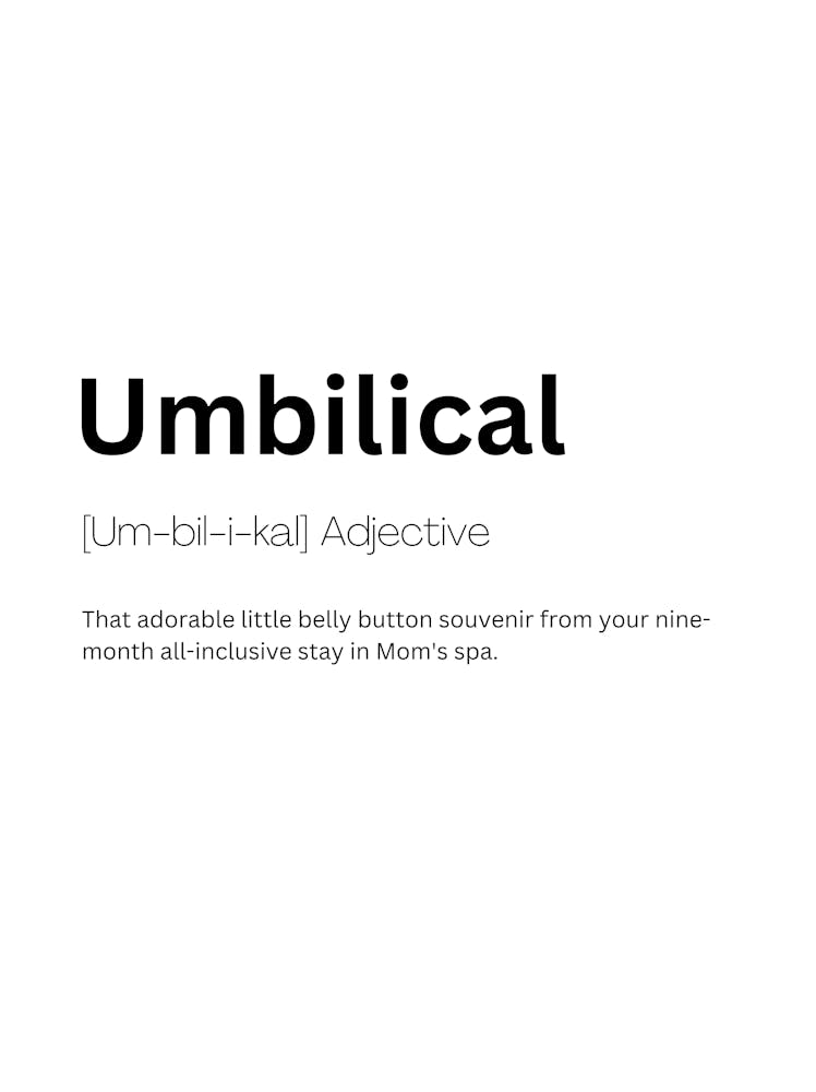 Umbilical Definition Meaning