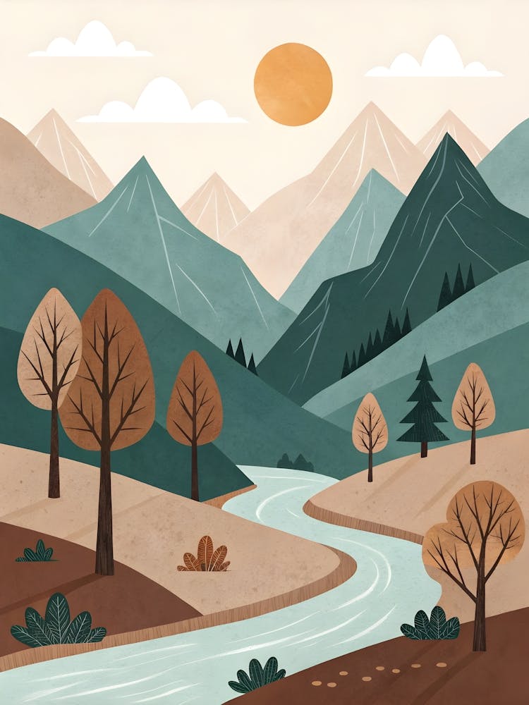 River In The Mountains 10