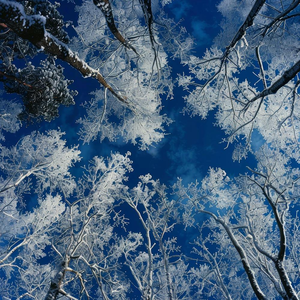 Snowy Trees In Winter
