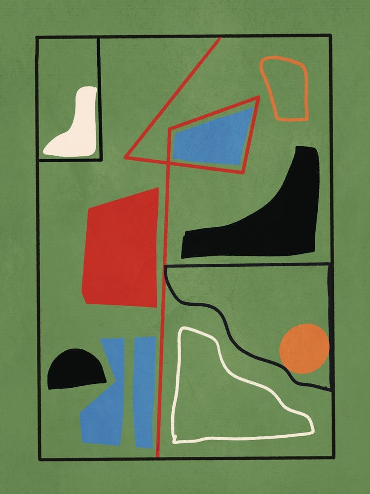 Modern Abstract Minimal Shapes 42