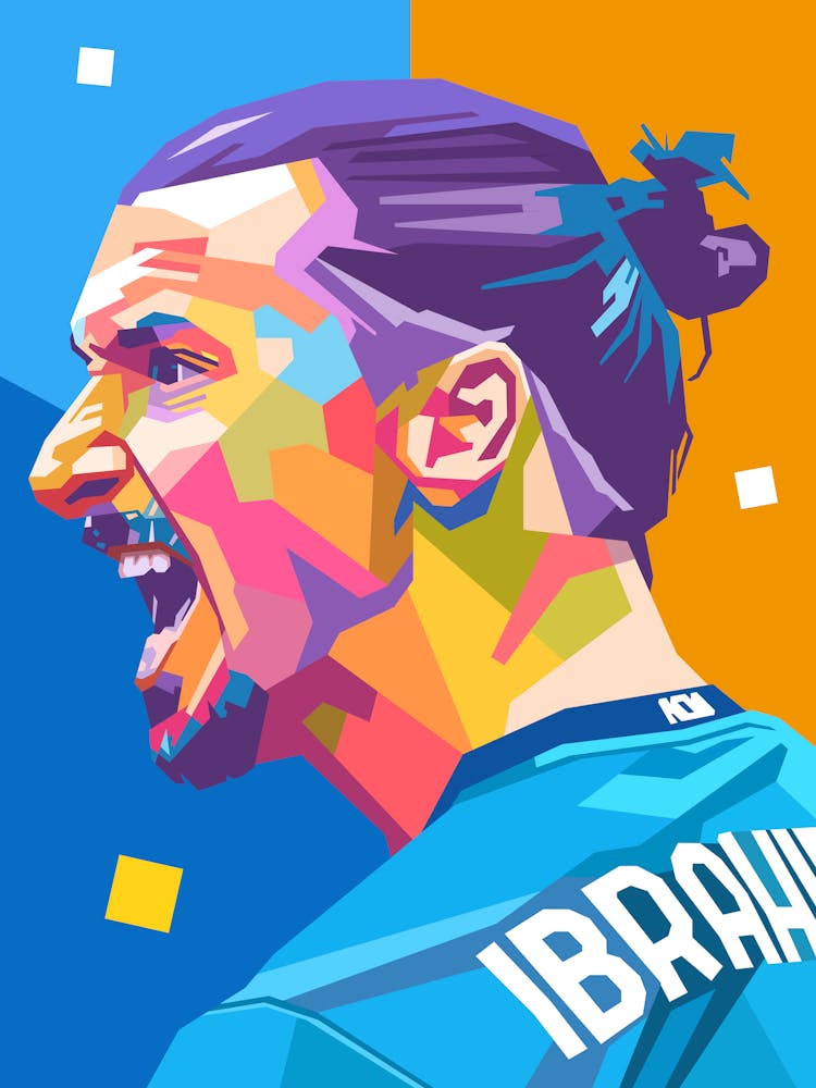 Zlatan Ibrahimovic art