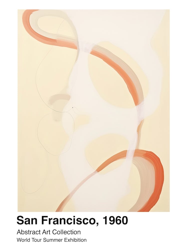 World Tour Exhibition, Abstract Art, San Francisco, 1960 2